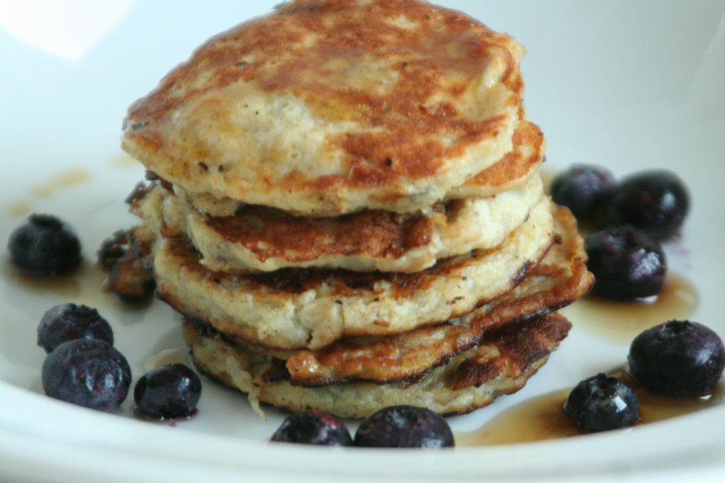 Bananenpannenkoeken met slechts 3 ingrediënten
