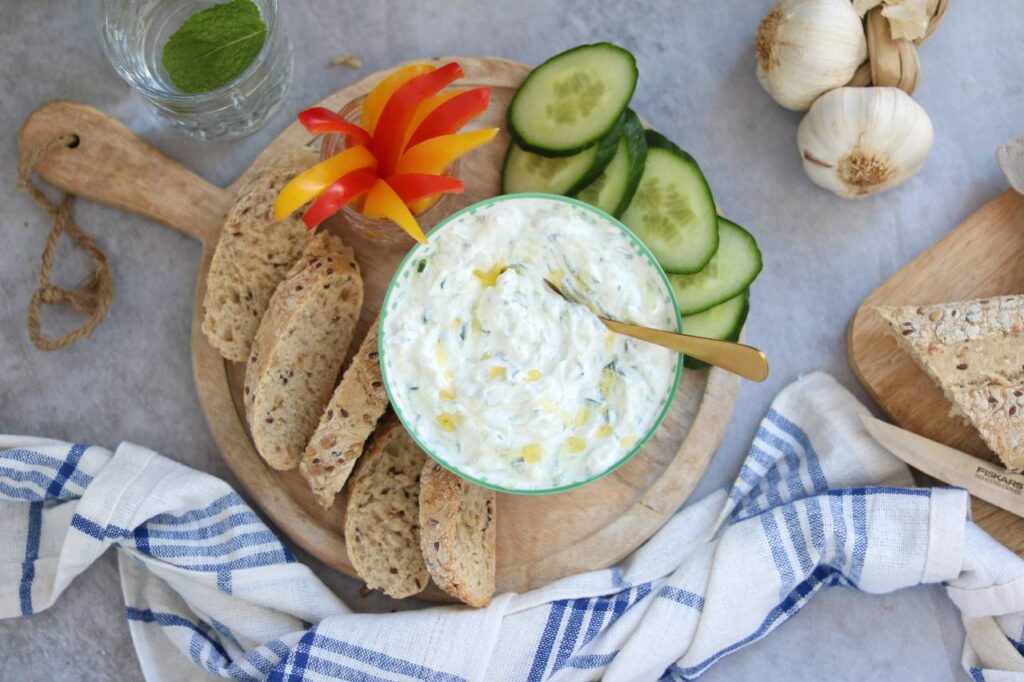 Zelf tzatziki maken