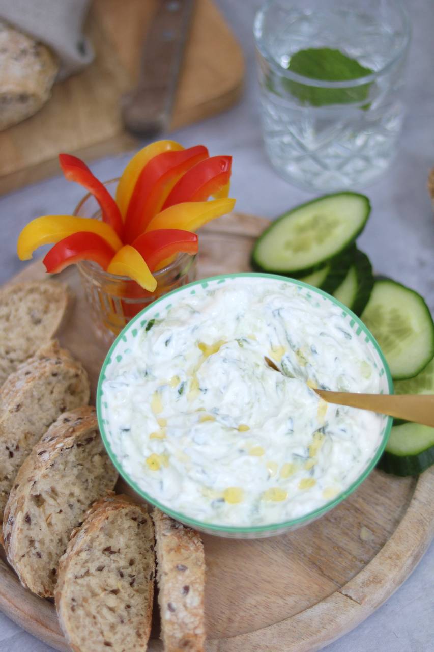 Tzatziki maak je makkelijk zelf met dit makkelijke recept