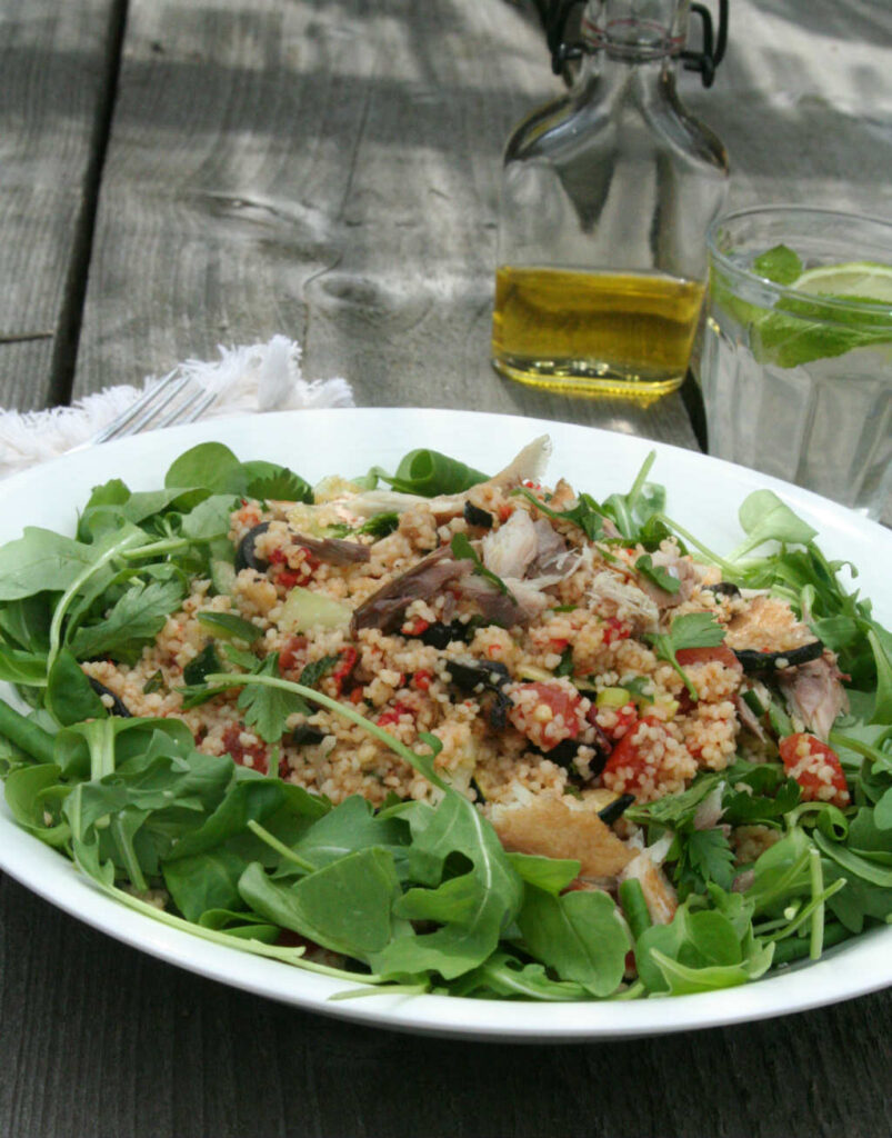 couscous salade met groenten