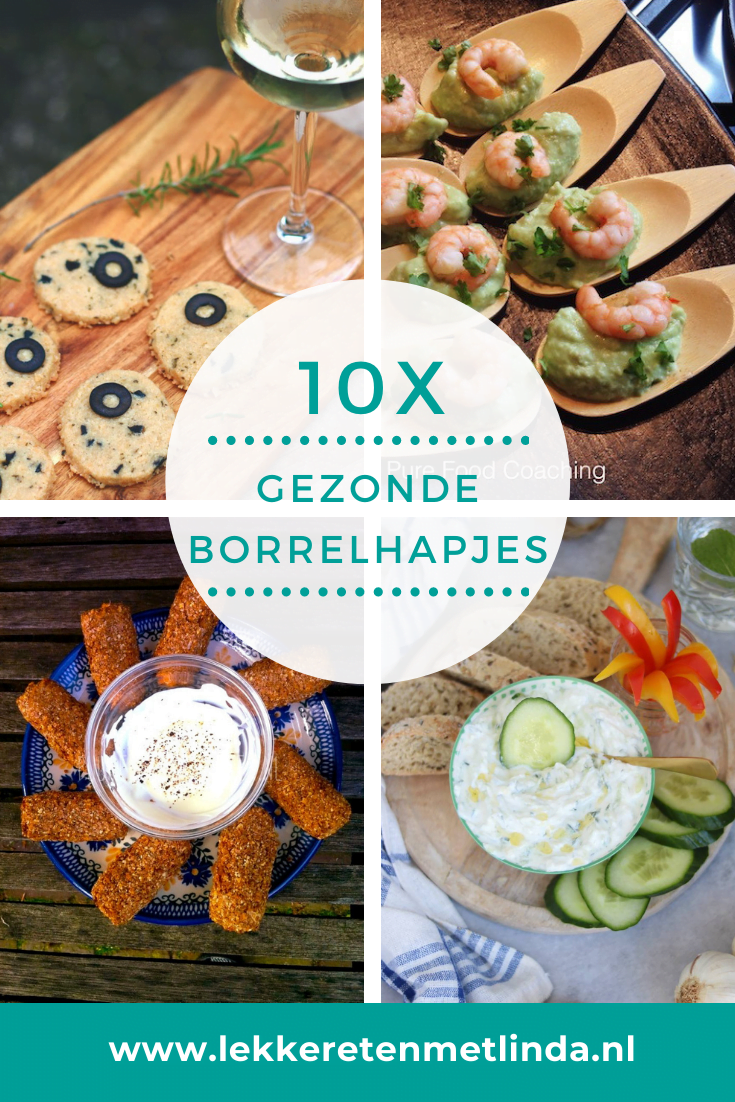 10 gezonde borrelhapjes