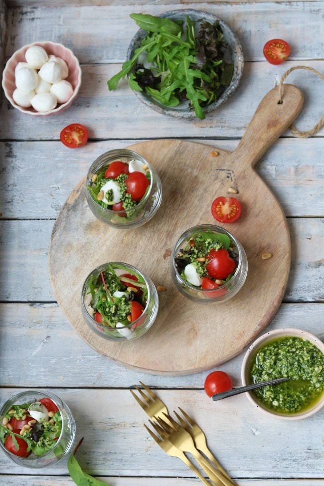 Amuse rucola salade