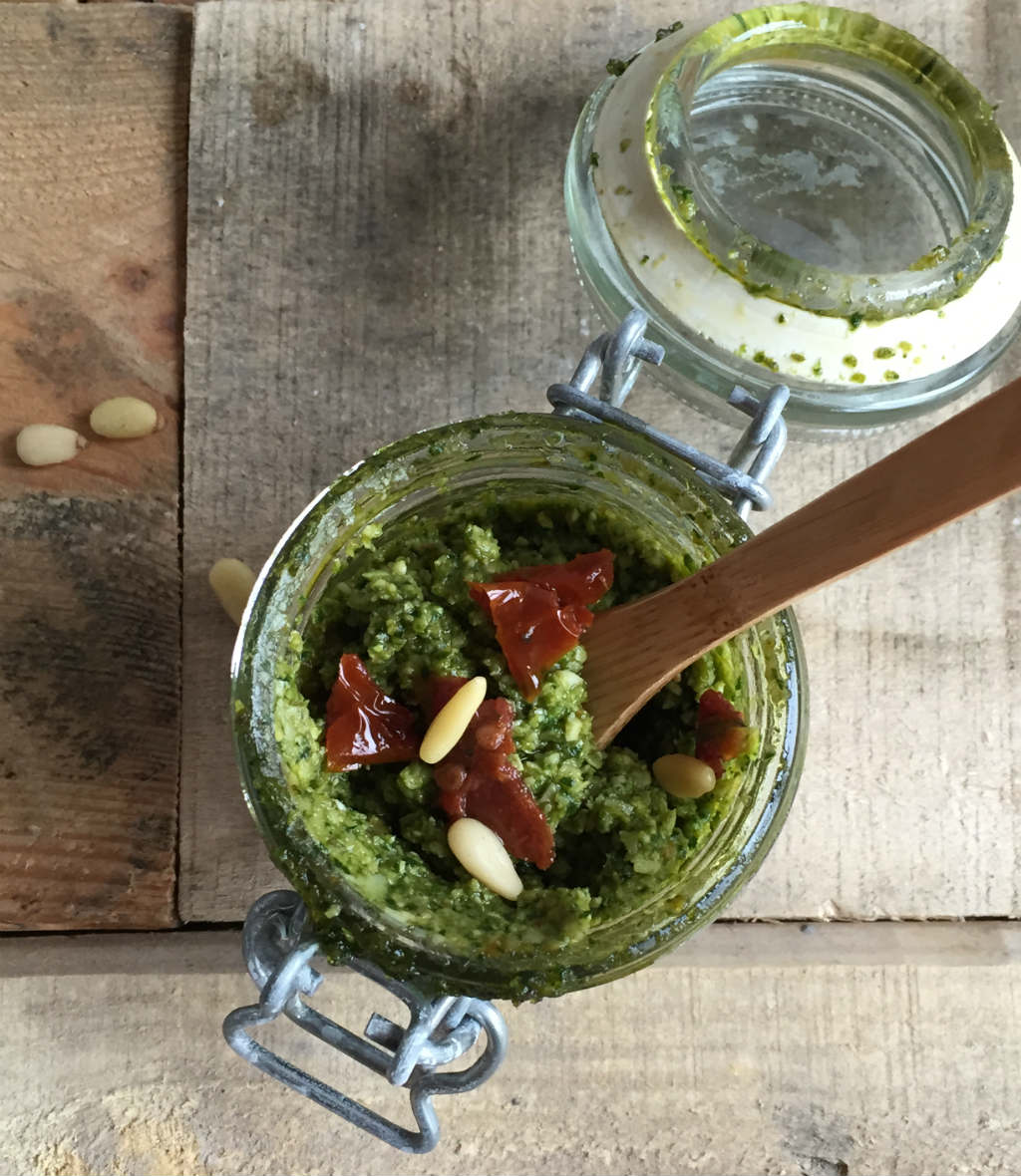 spinazie pesto