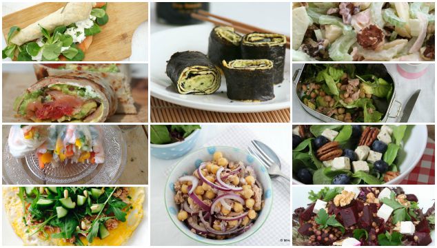 makkelijke en gezonde lunch recepten