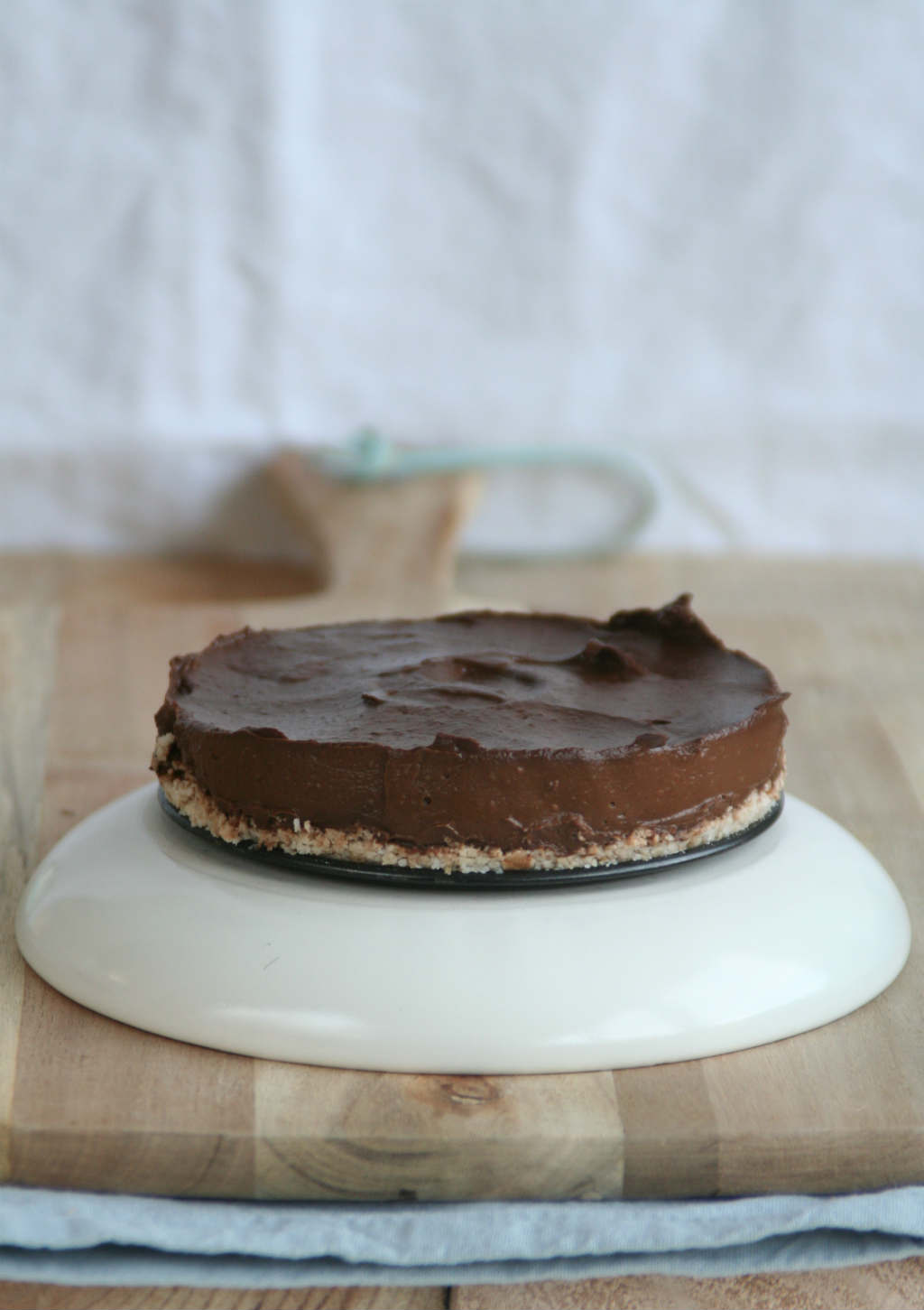 raw chocolade taartje