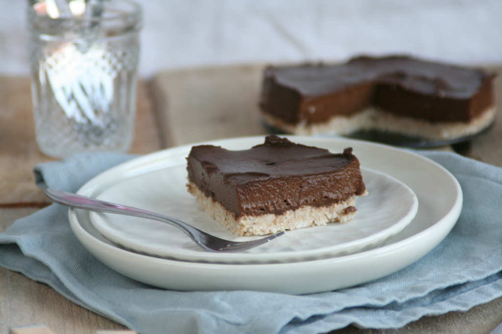 raw chocolade taartje