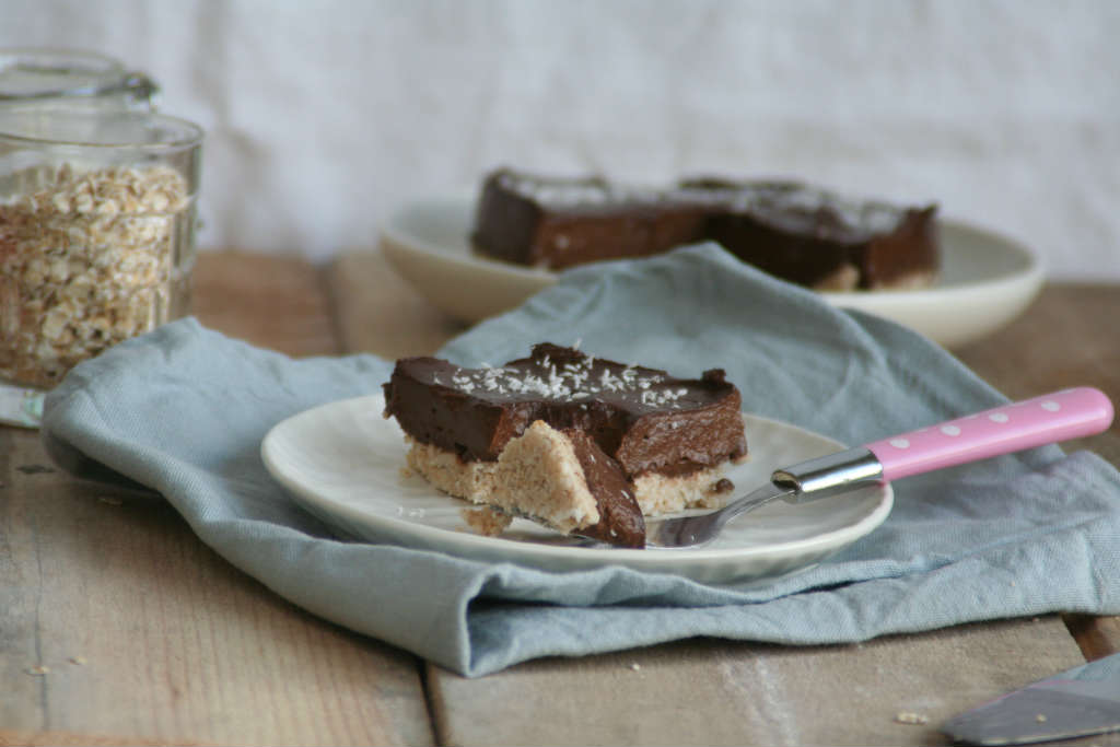 raw chocolade taartje