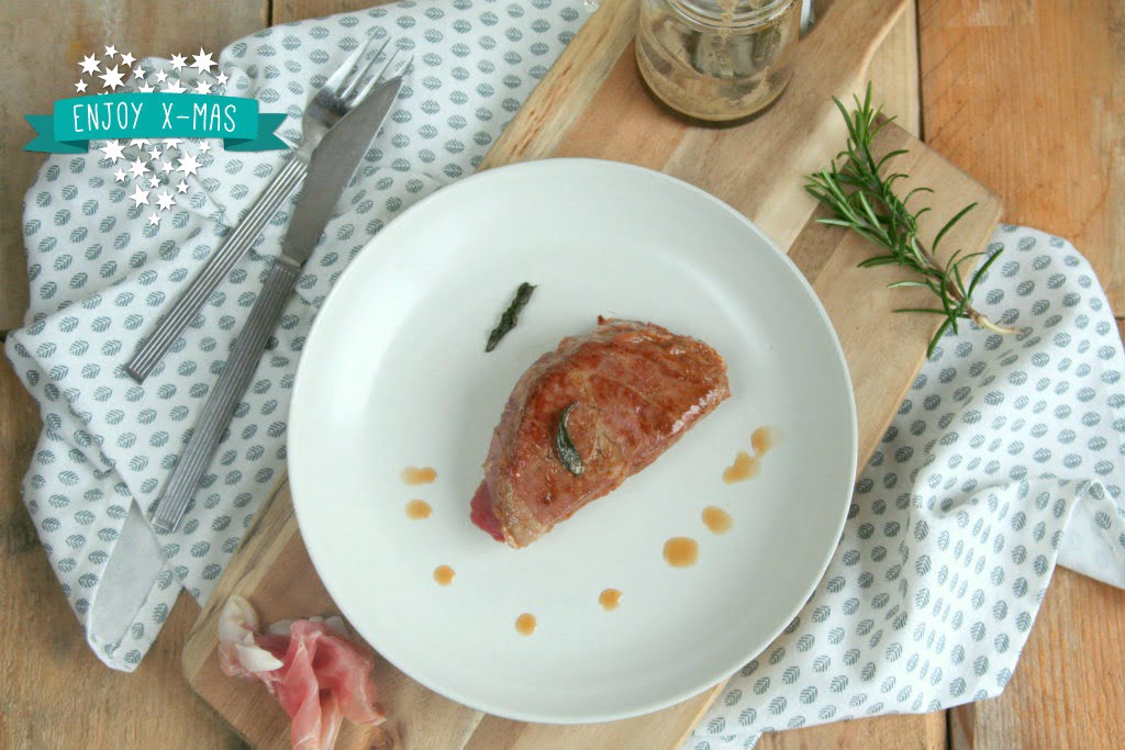 biefstuk met parmaham