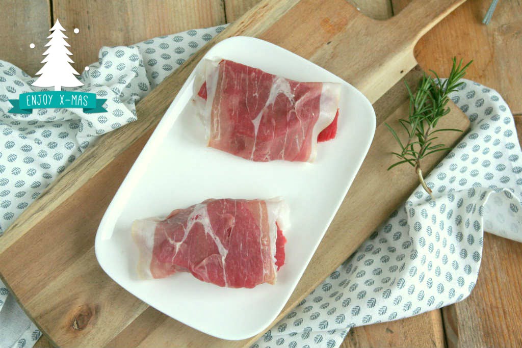 biefstuk met parmaham