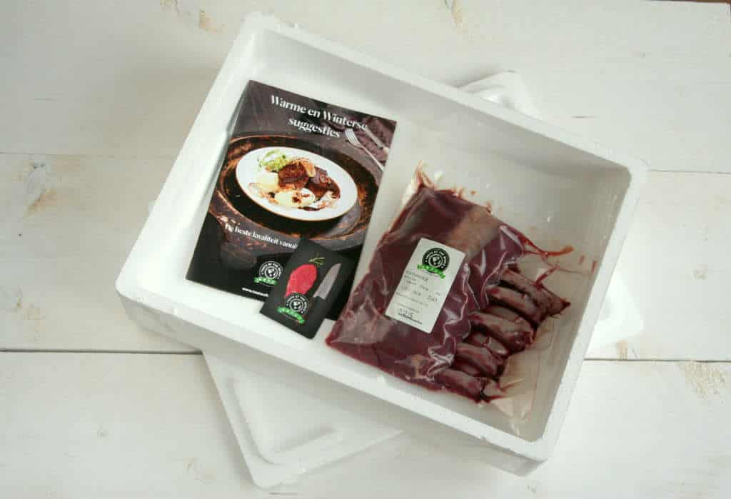 hertenrack met honing