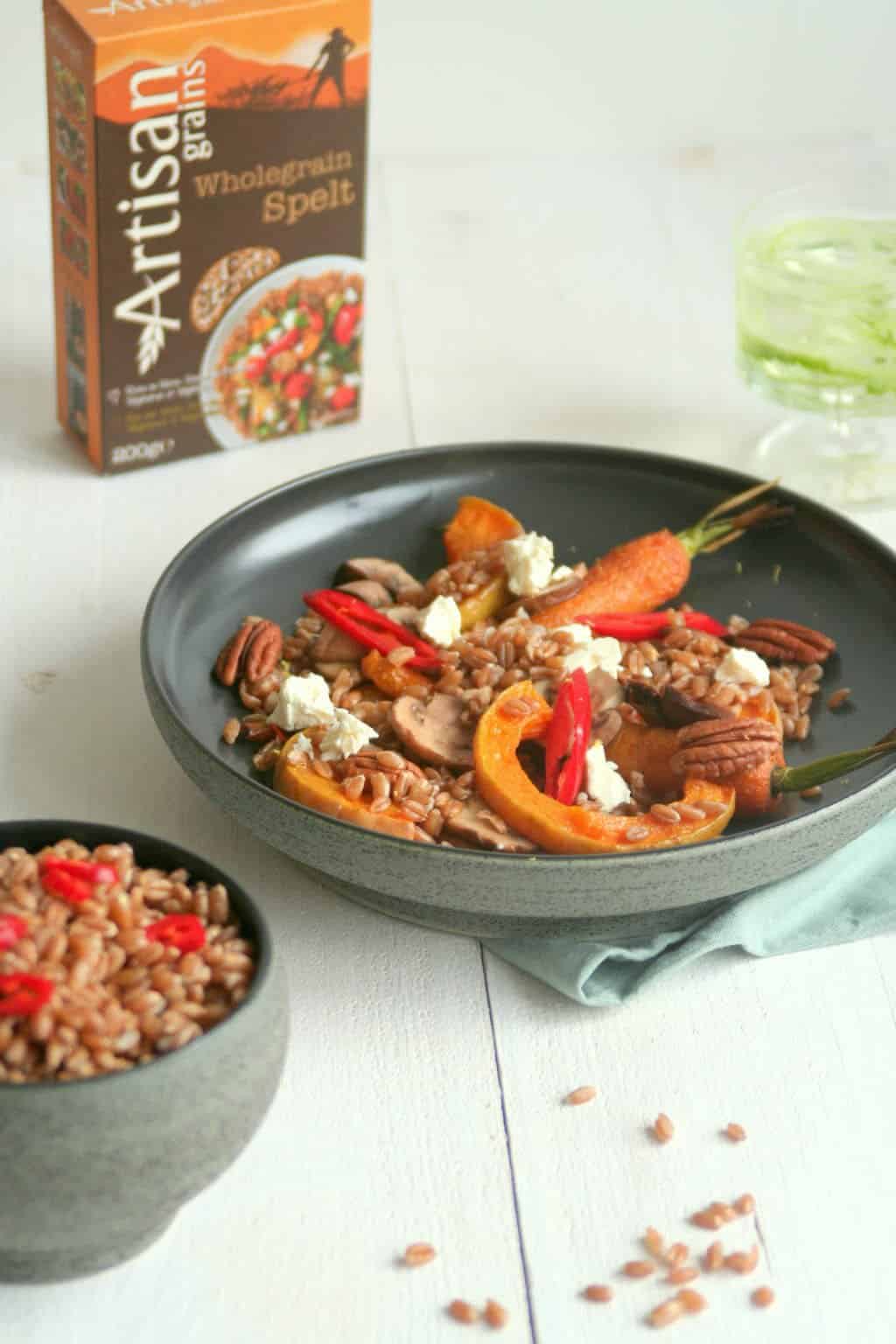 spelt recept met pompoen