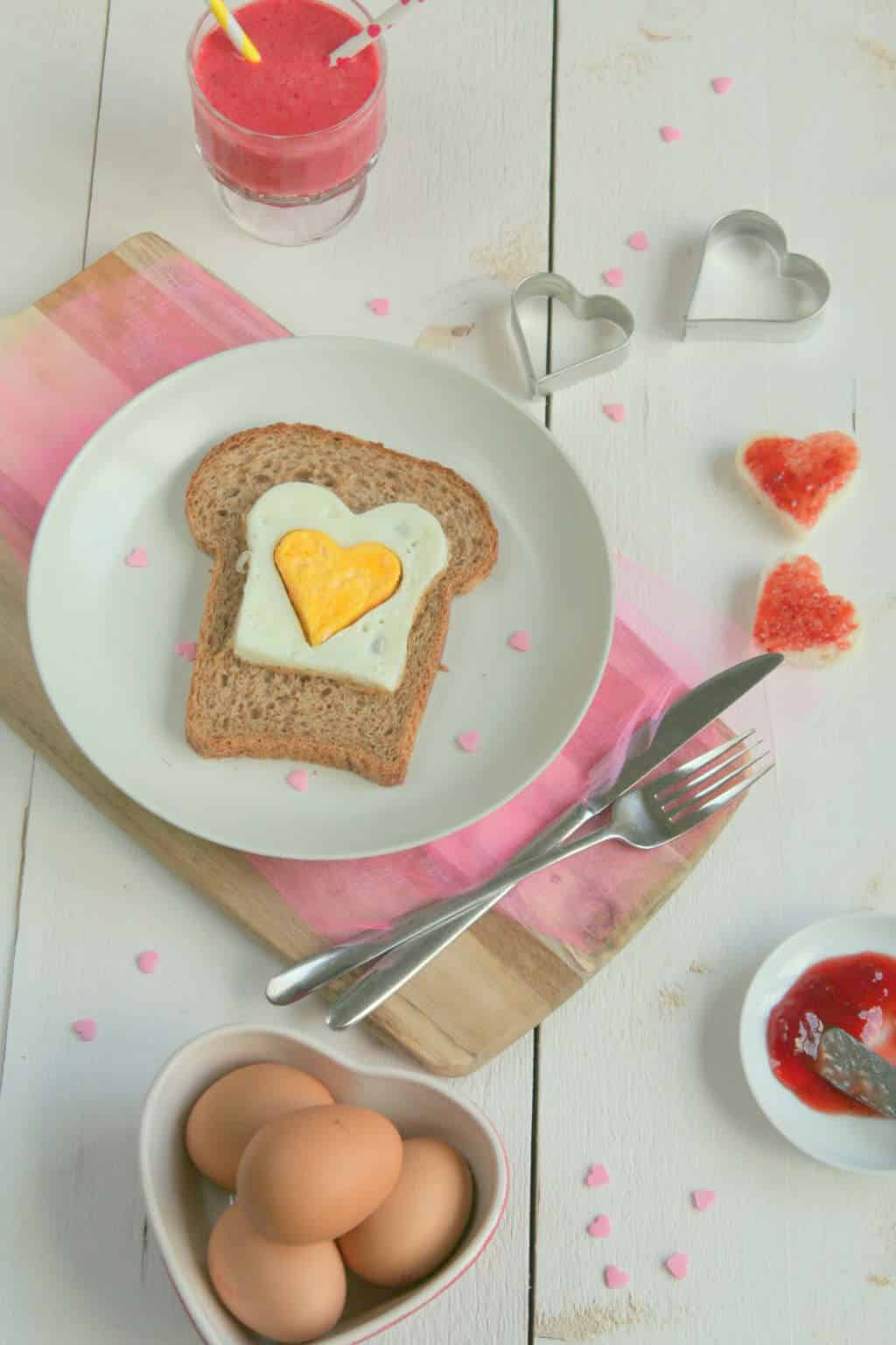 Valentijn ontbijt
