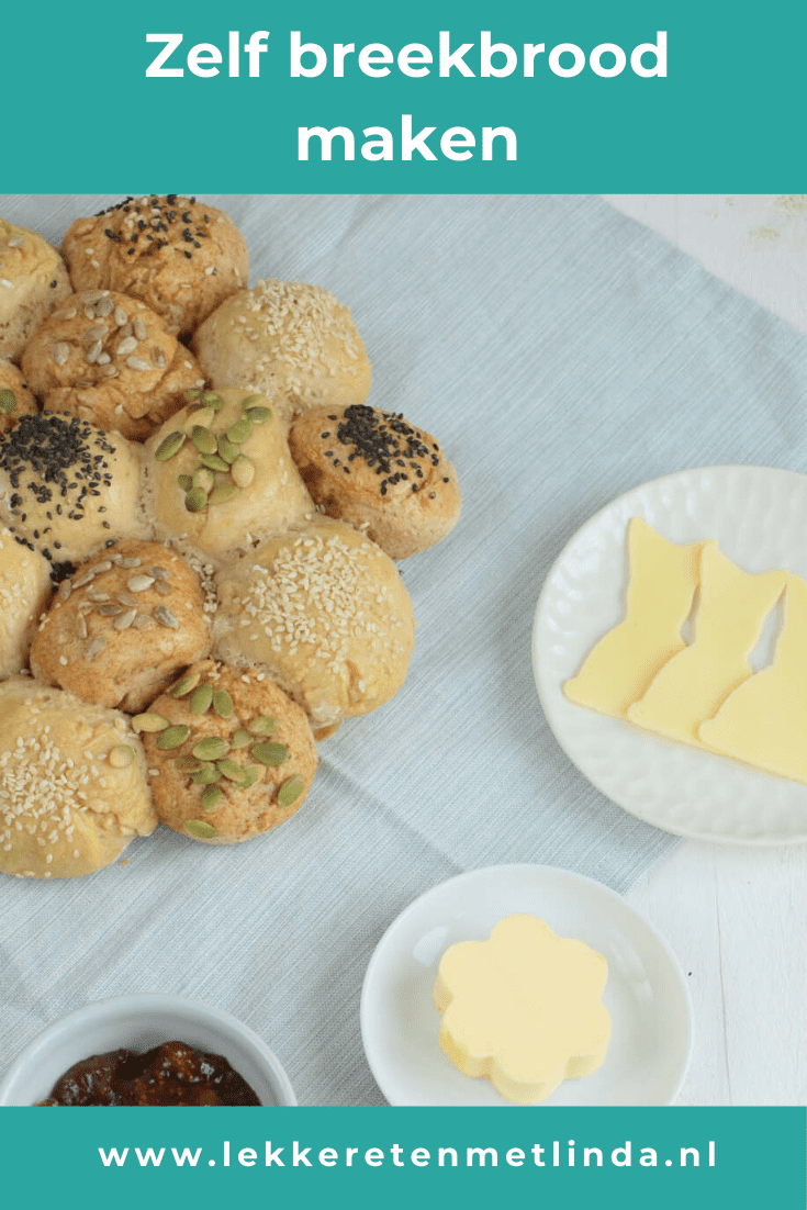 Bij Pasen denk ik aan zelf brood maken. Dit breekbrood van speltbloem is makkelijker te maken dan je denkt. En die geur in huis, heerlijk!