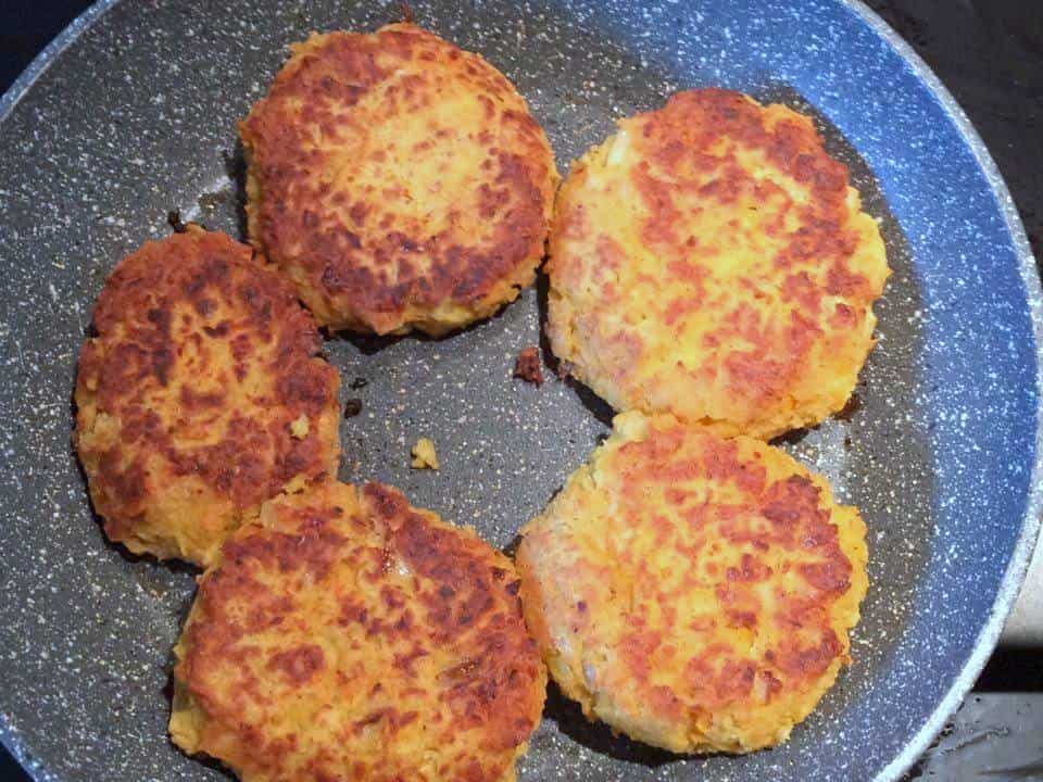 lezersfoto's 1 simpele kikkererwtenburgers