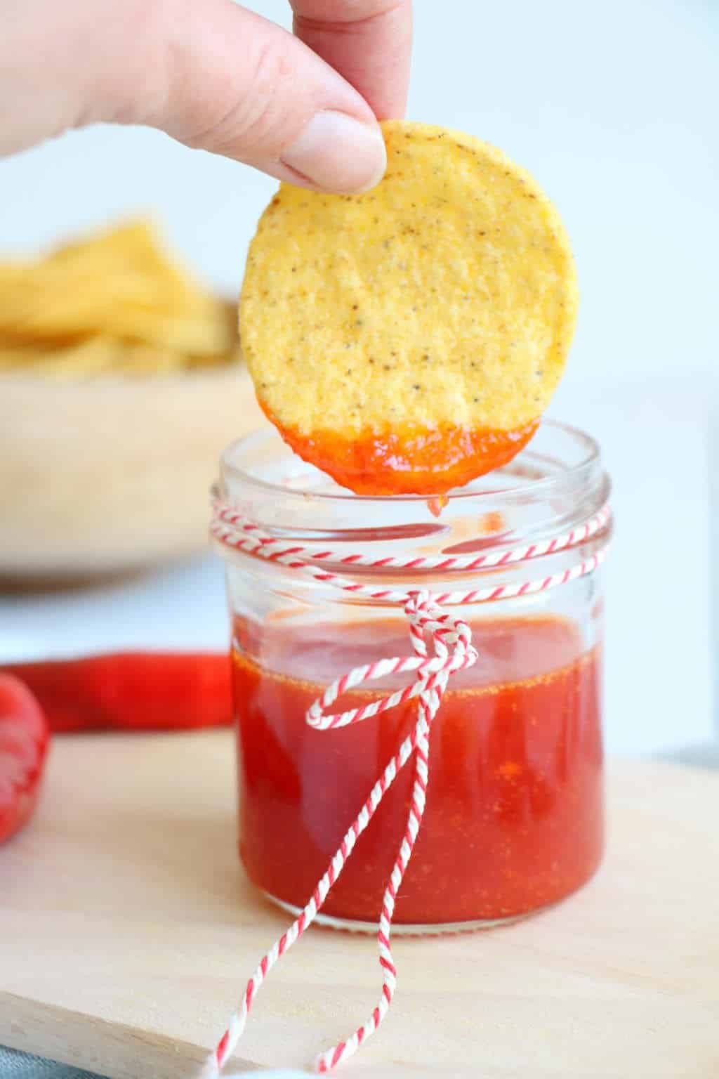 Zelf zoete chilisaus maken