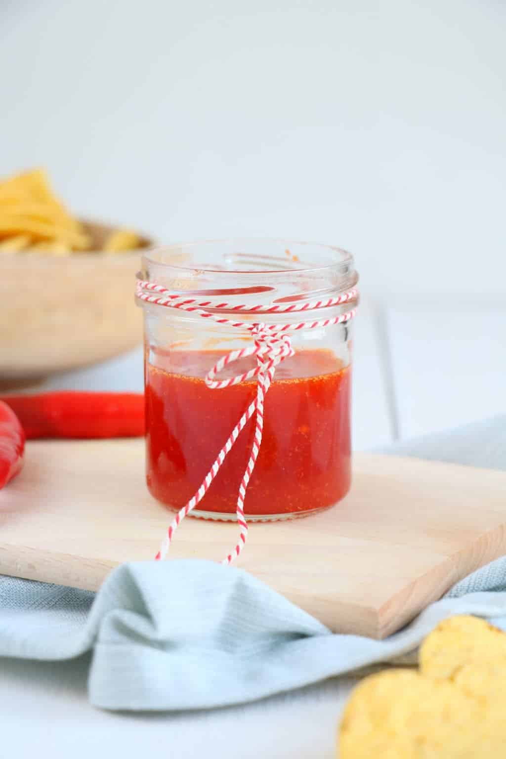 zoete chilisaus maken is makkelijk en snel