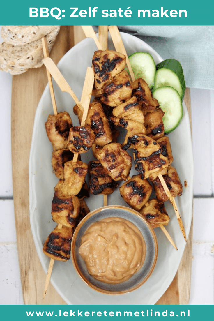 Zelf sate maken voor bij de barbecue