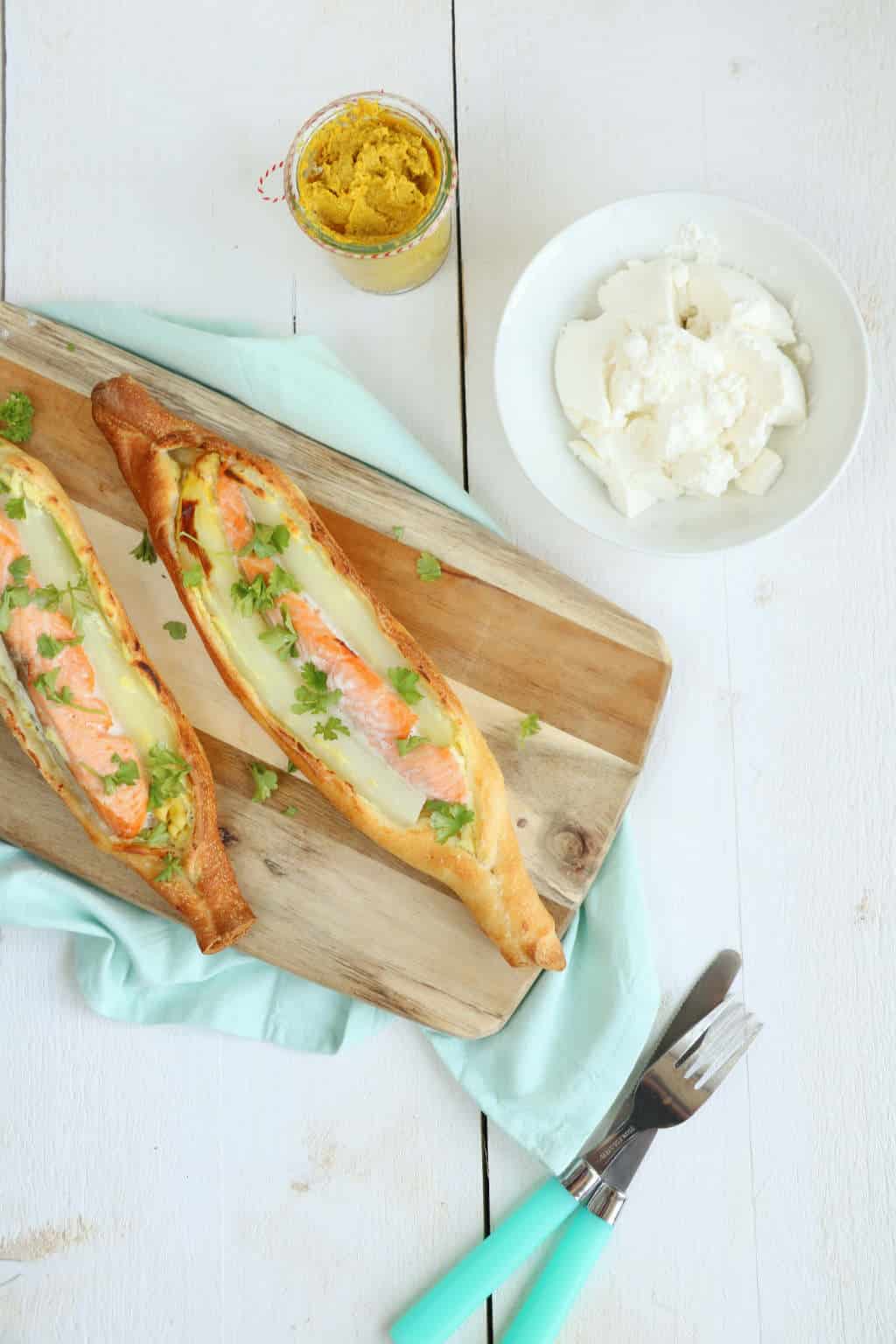 asperges in bladerdeeg 