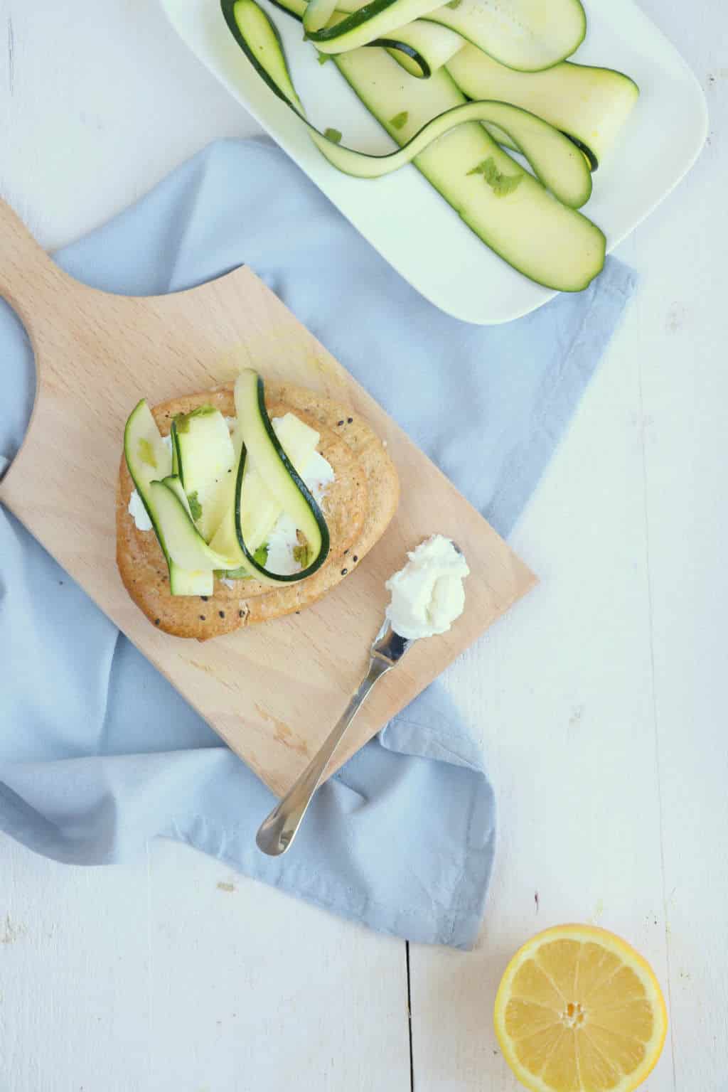 havermoutbroodjes met courgette 