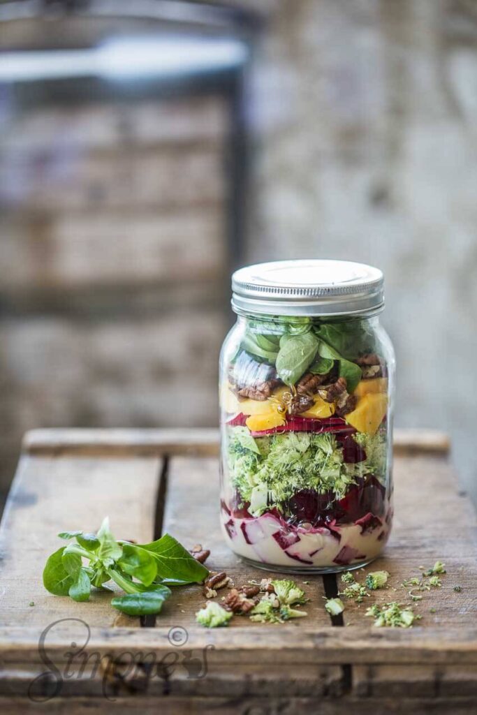 Salade in een pot recepten
