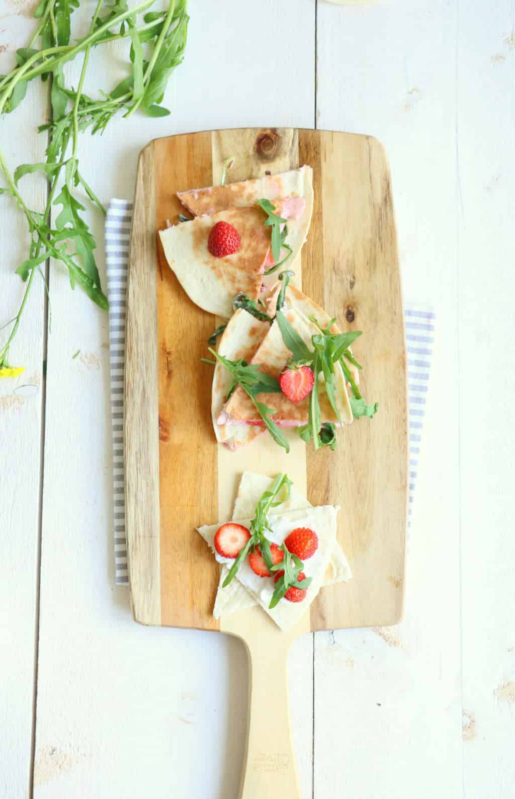 quesadilla met geitenkaas 