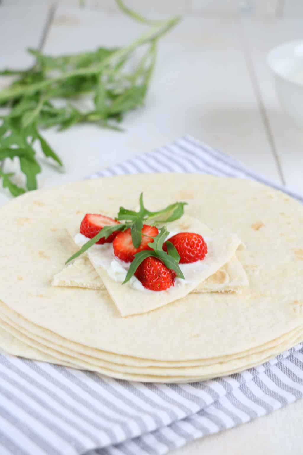 quesadilla met geitenkaas 