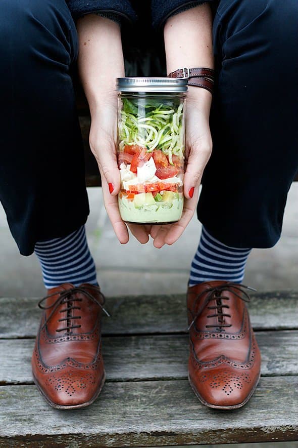 salade in een pot recepten