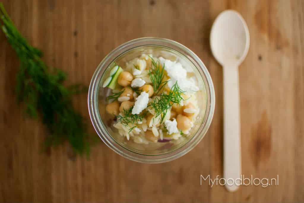 salade in een pot recepten