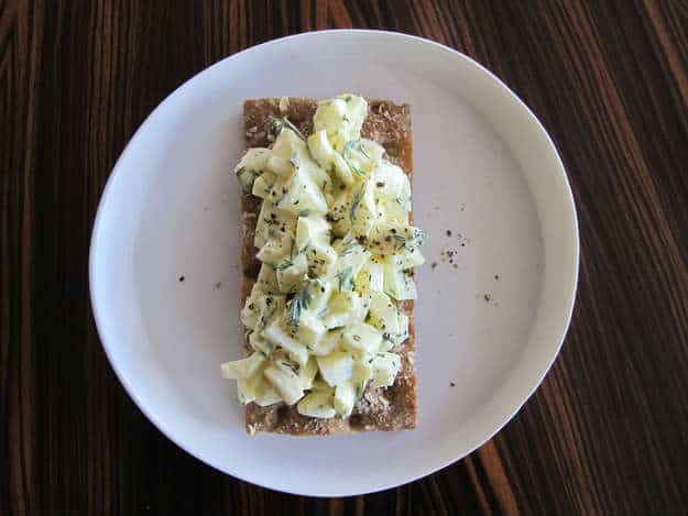 gezonde lunch crackers