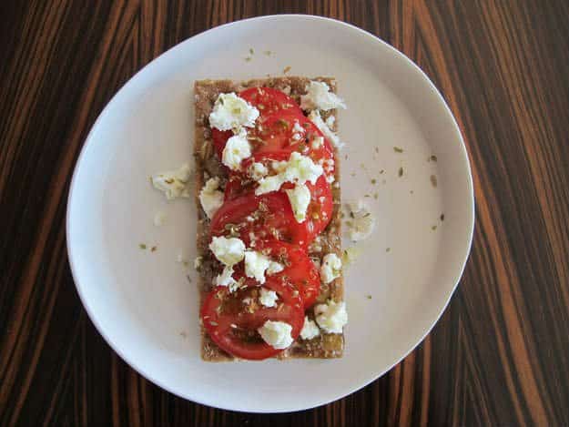 gezonde lunch crackers