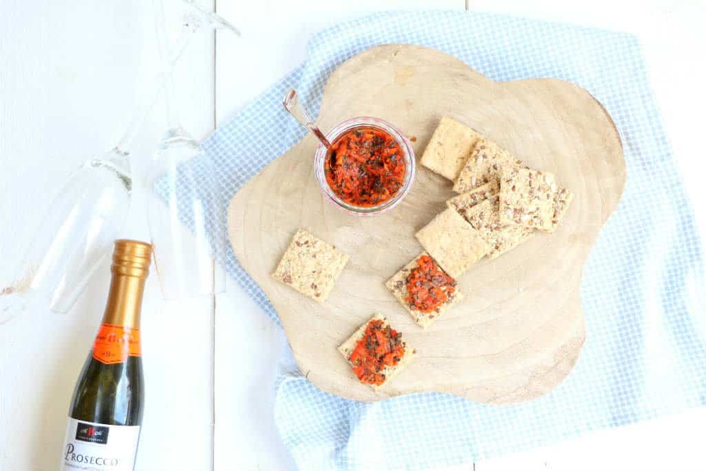 zelf paprika tapenade maken