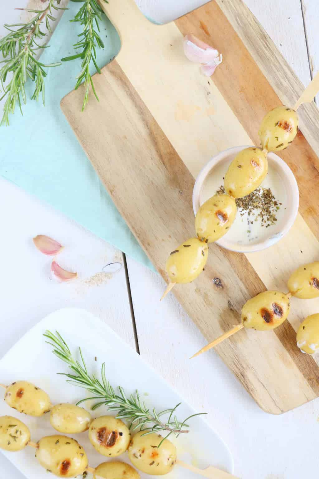 Aardappelspies een makkelijk bijgerecht voor de barbecue