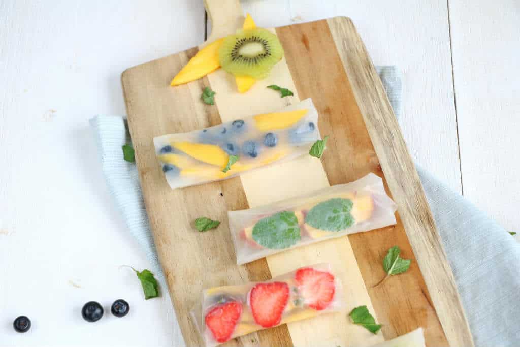 fruit spring rolls