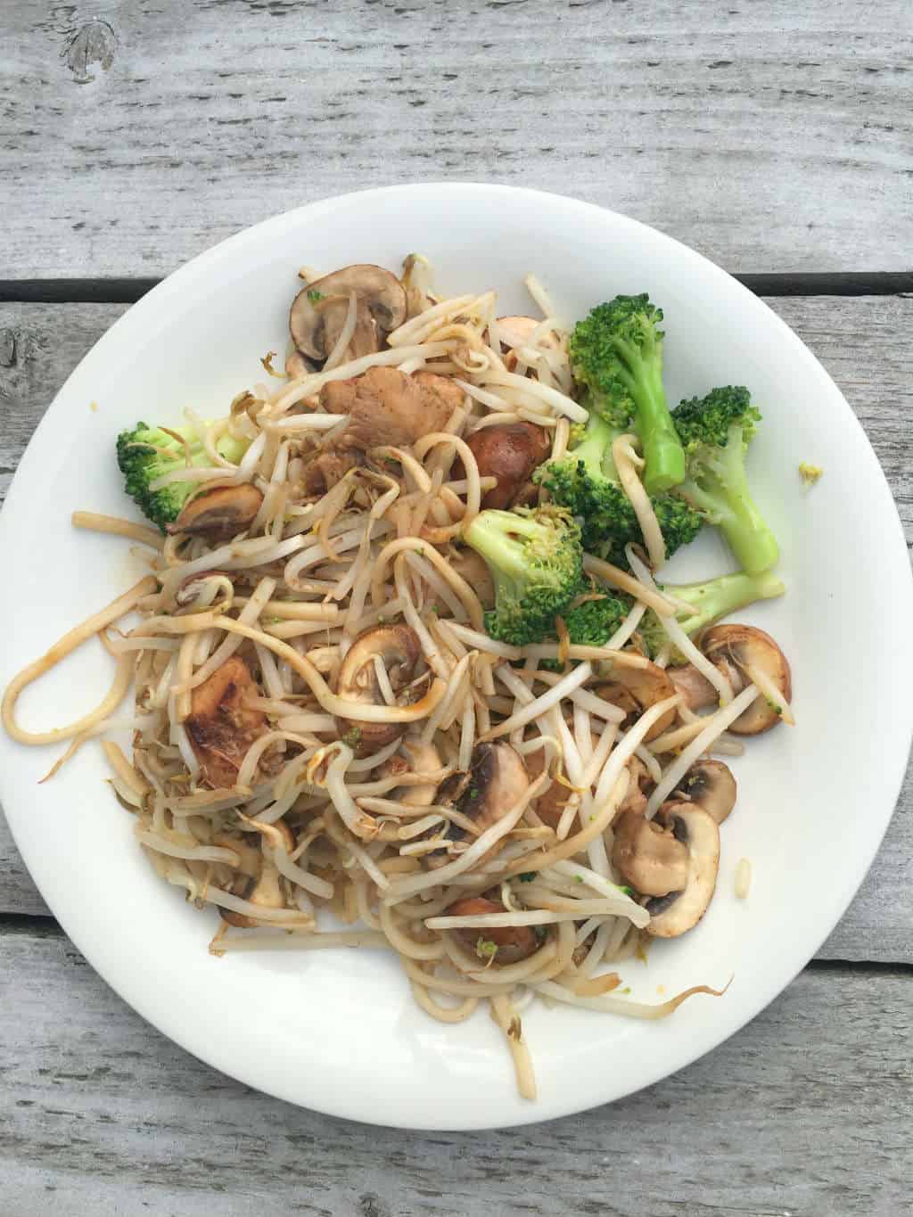 eetdagboek Feel Good Boost noodles a