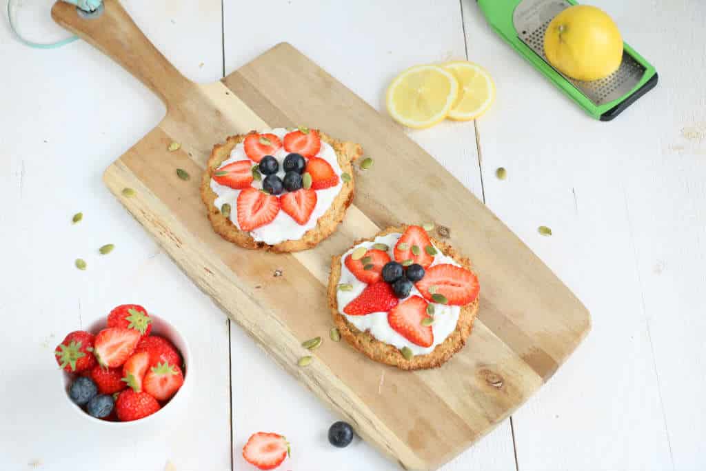 havermout ontbijt pizza