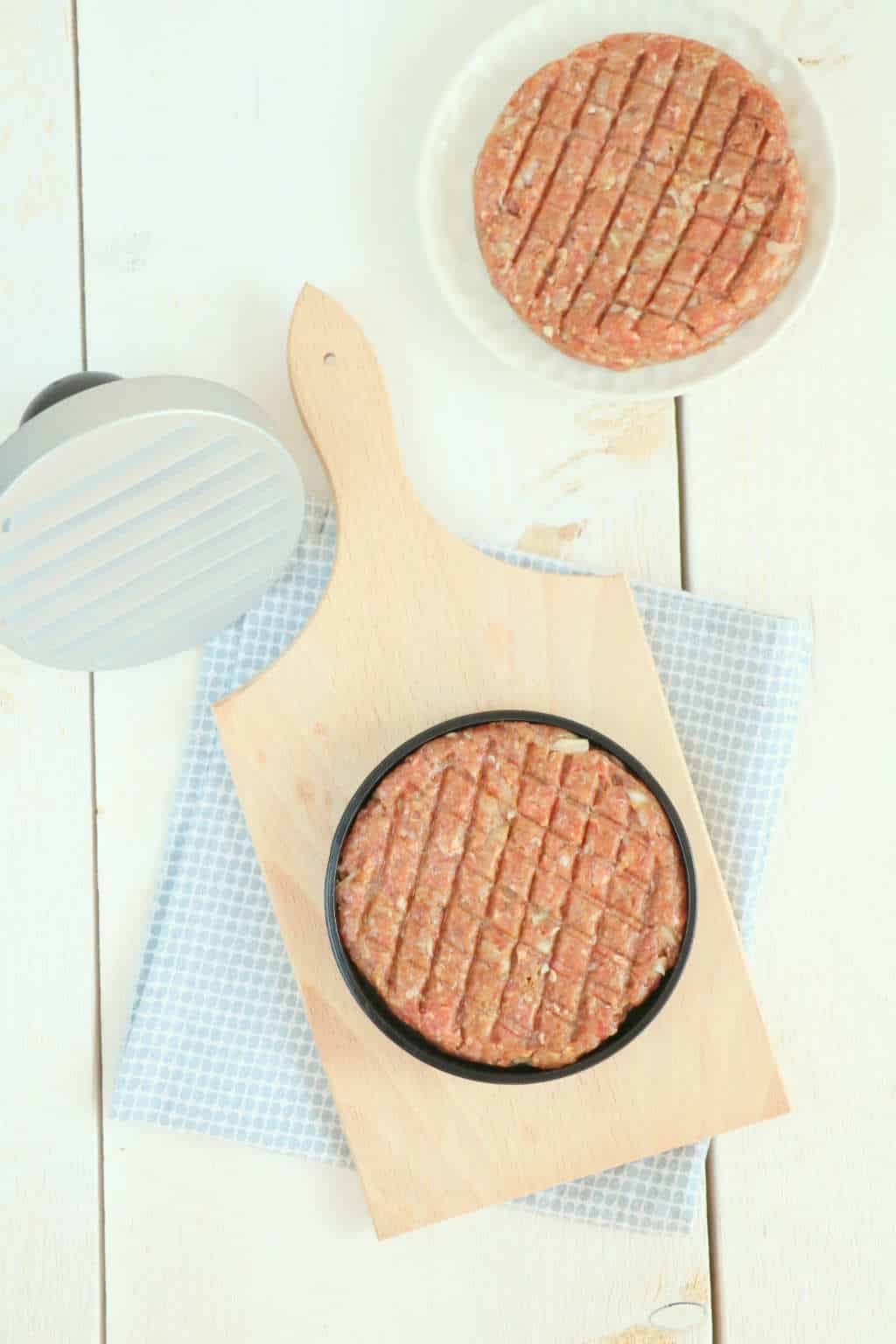 runderhamburger met sojasaus