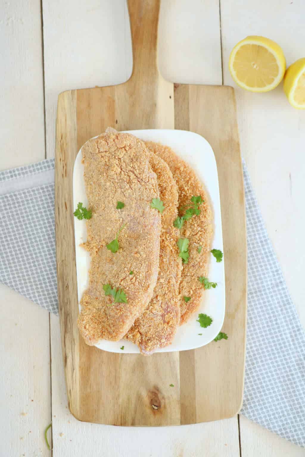 zelf wienerschnitzels maken