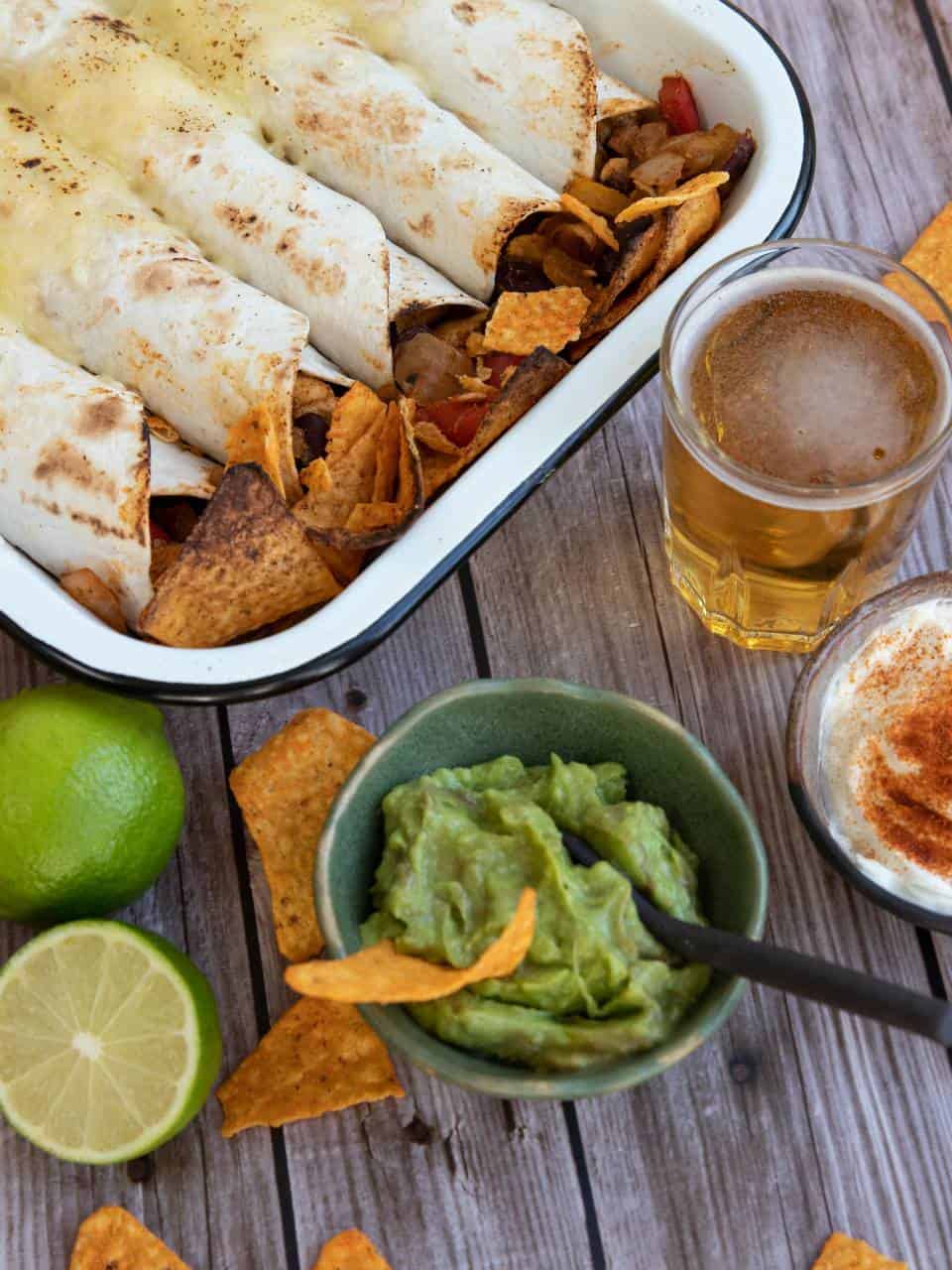 Zelf burrito's maken zonder pakje en zakje