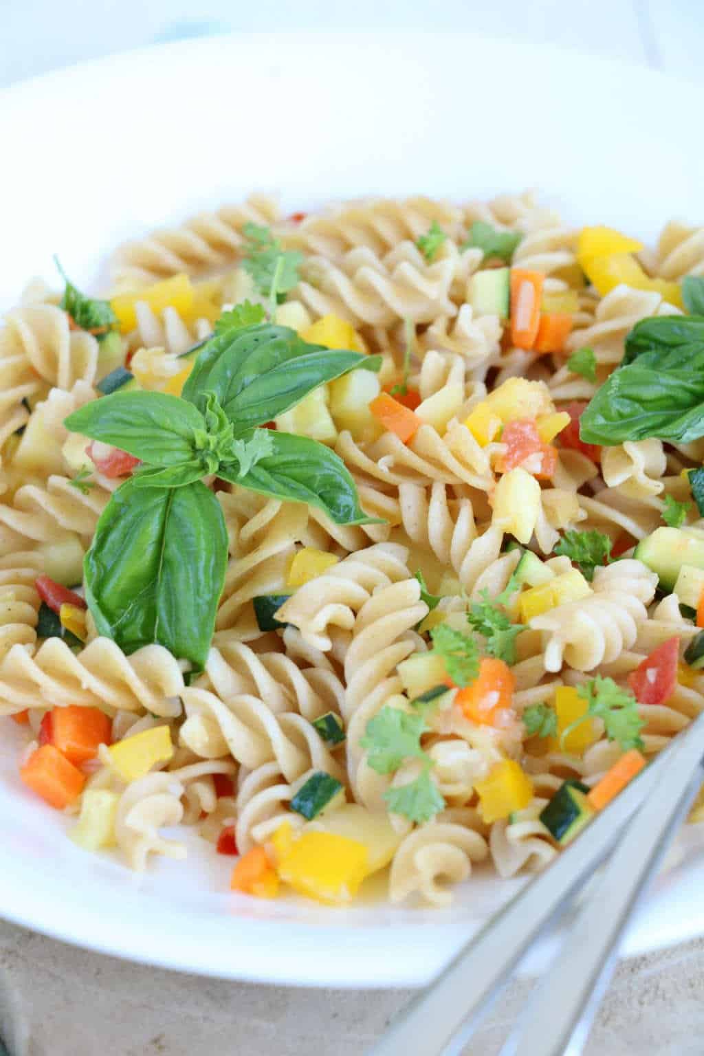 Pasta met groente