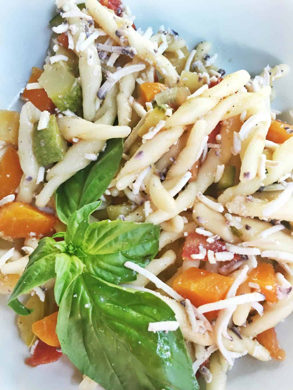 Pasta met groente