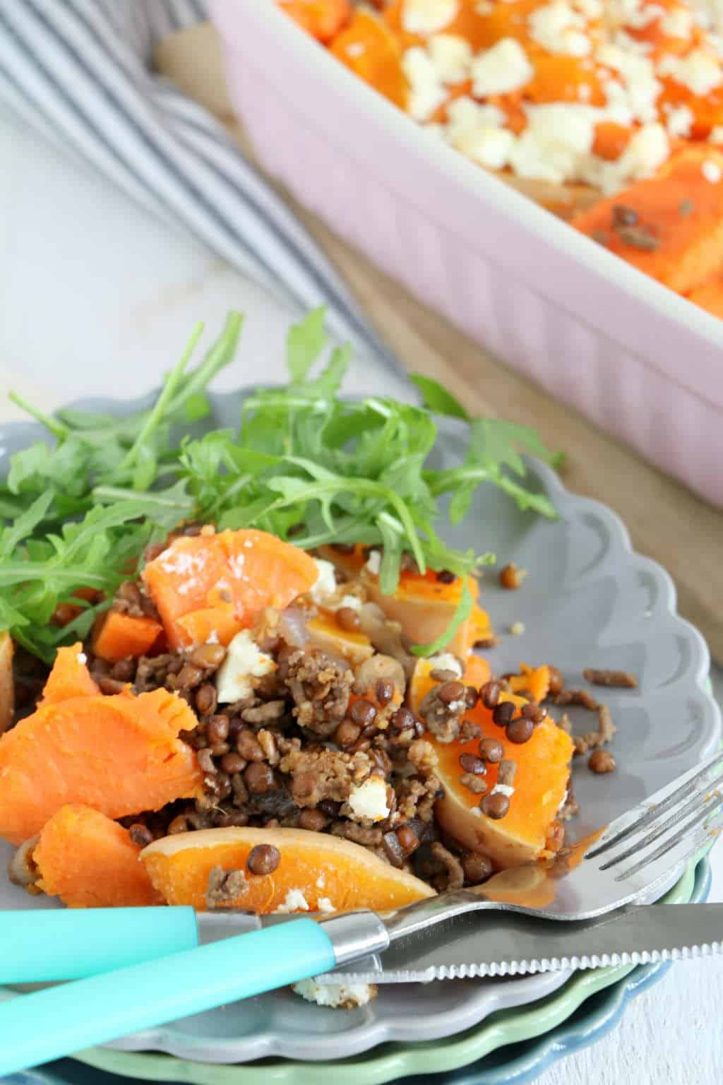 pompoen ovenschotel