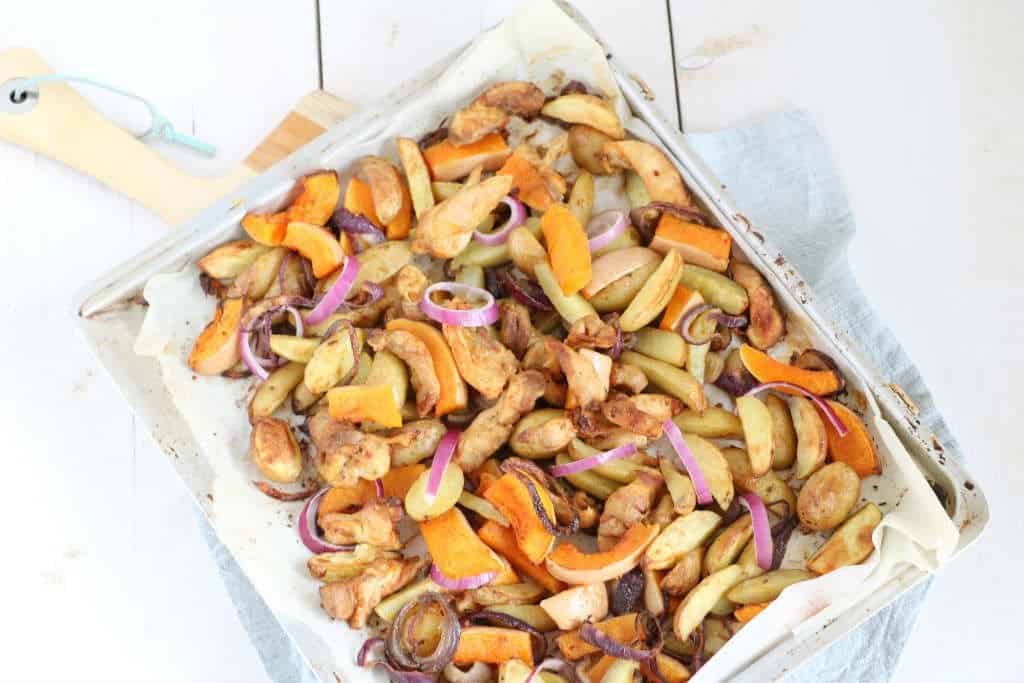 traybake met pompoen