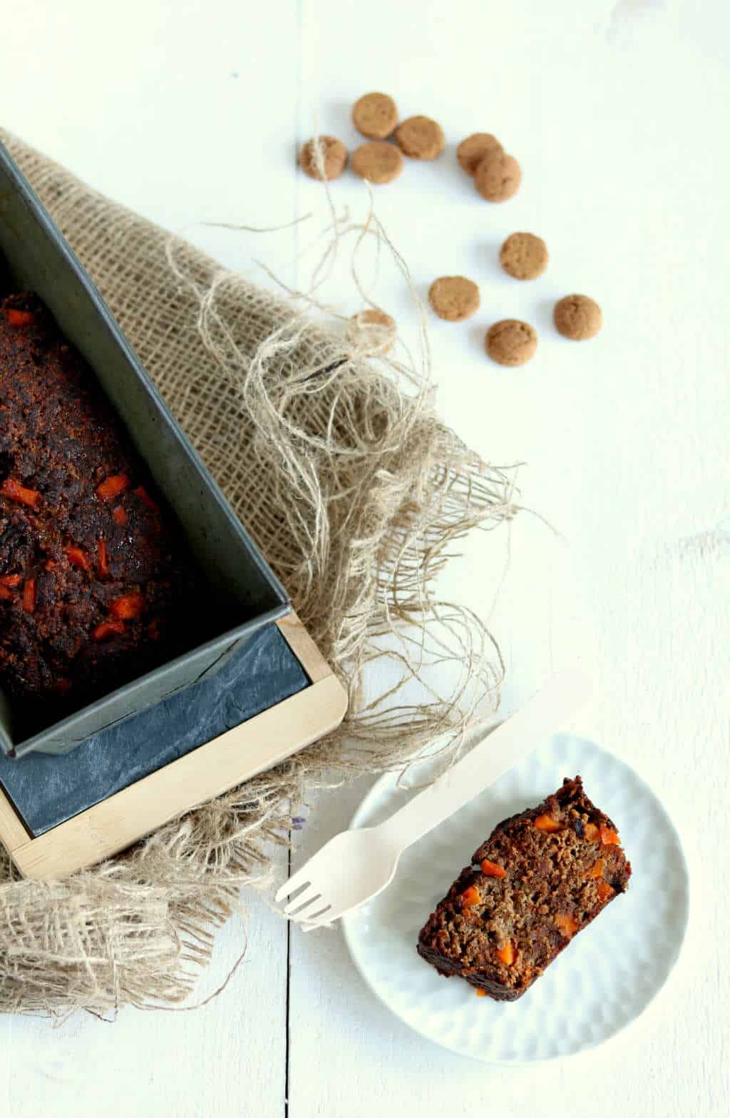gehaktbrood met kruidnoten