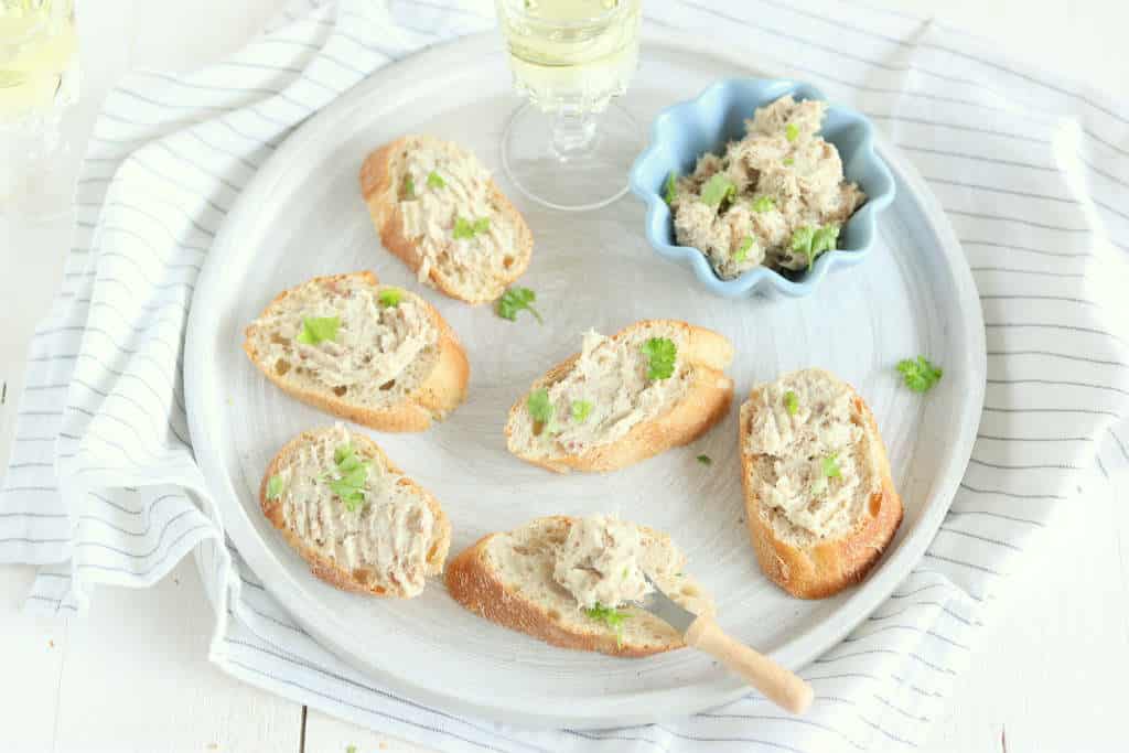 Gerookte makreelsalade