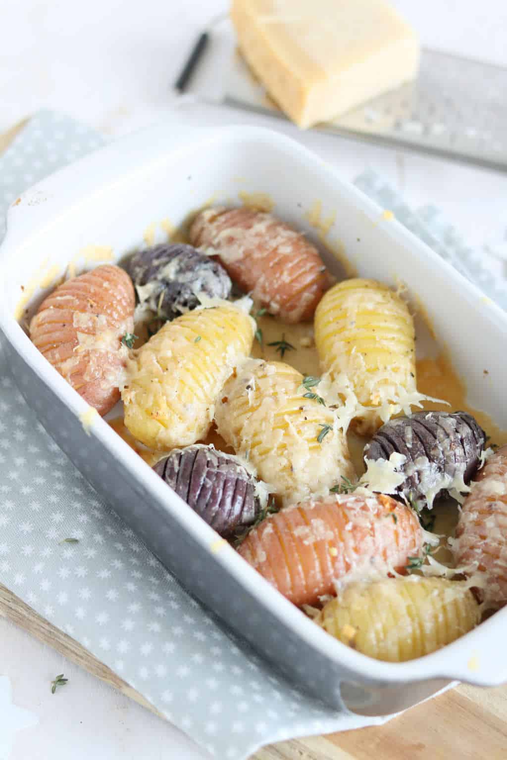 Hasselback potatoes