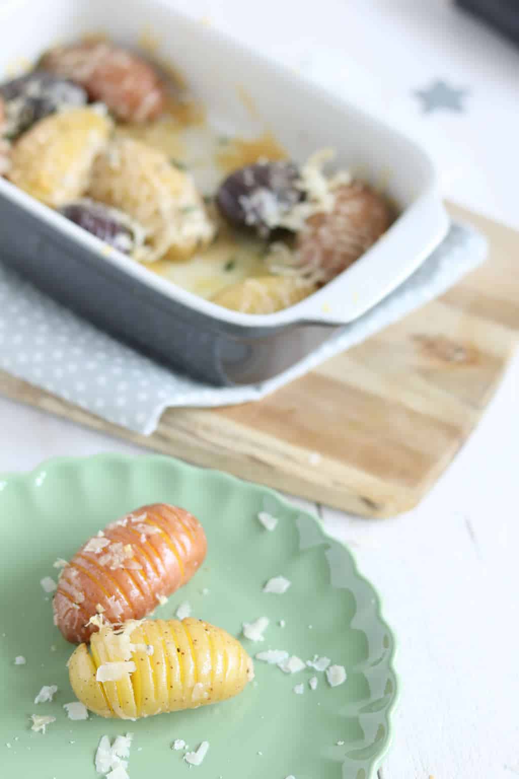 Hasselback potatoes