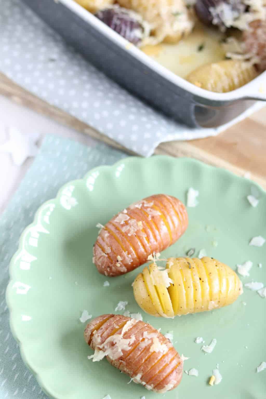 Hasselback potatoes