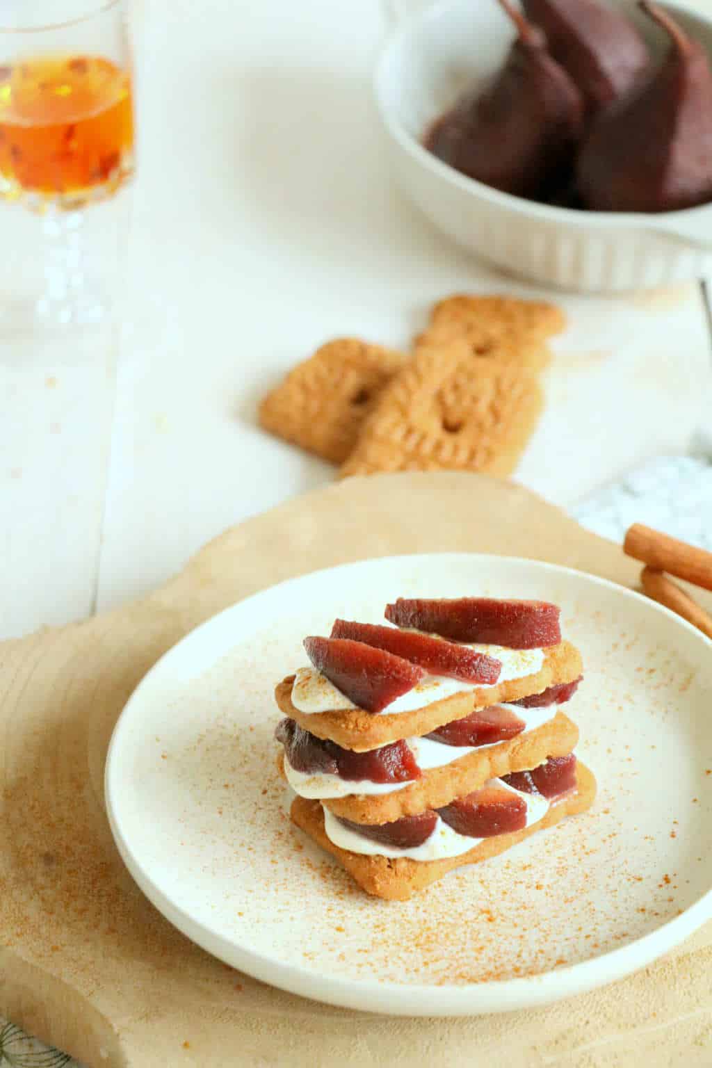 Stoofperen met speculaas