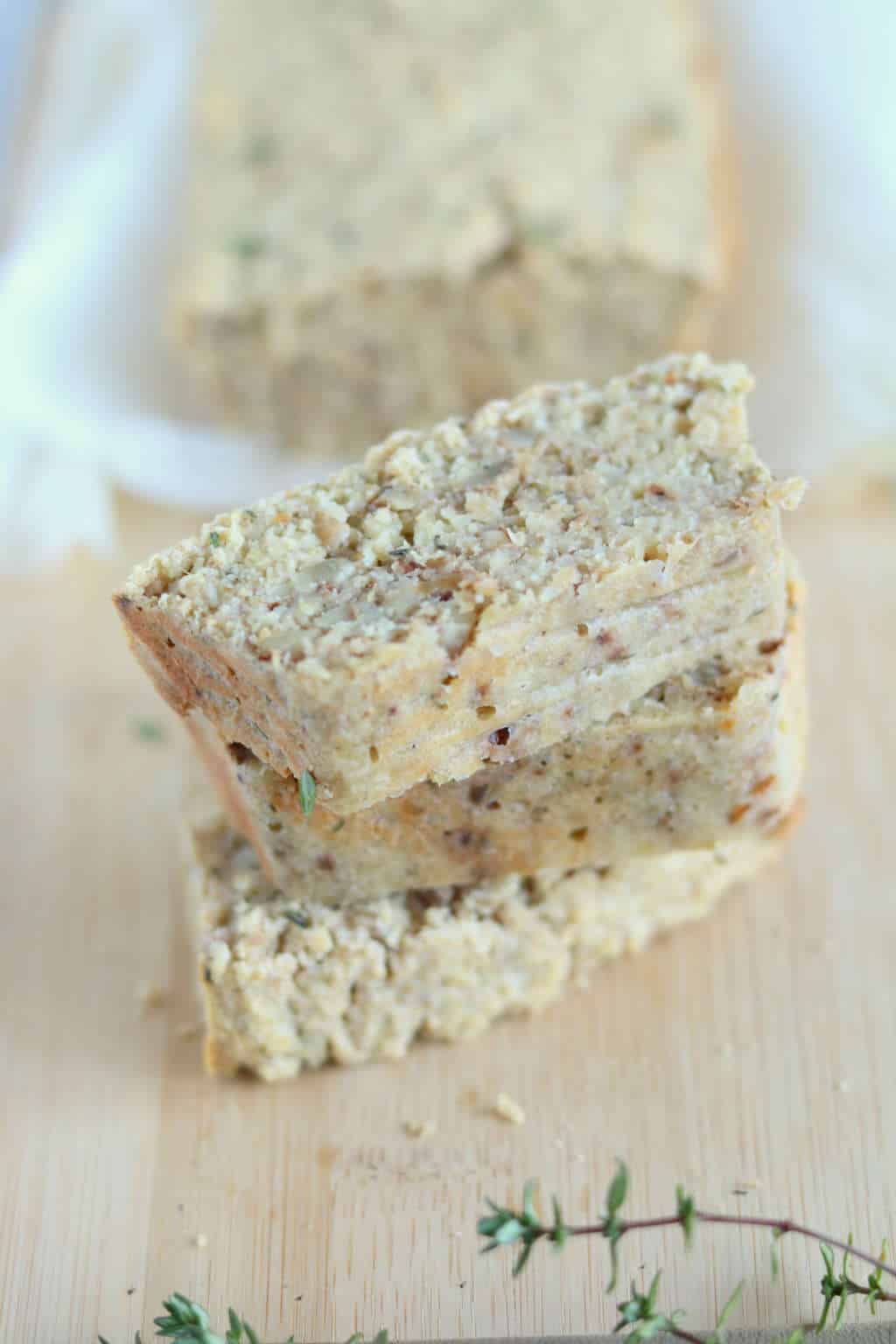 Hartige havermout cake met geitenkaas