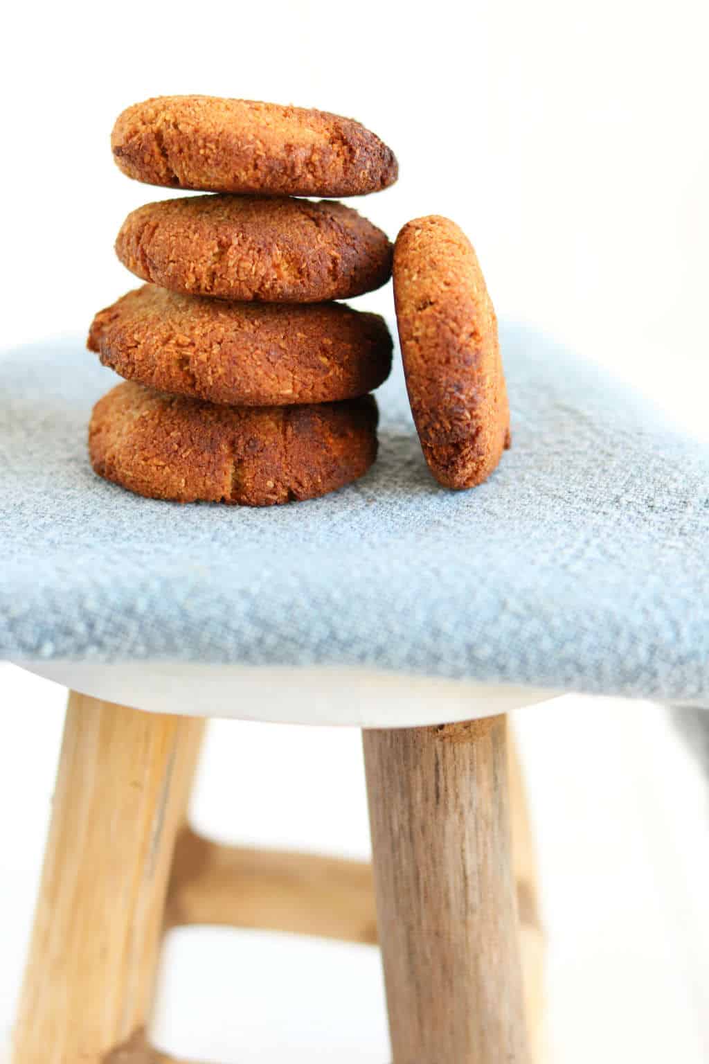 amandel banaan koekjes met kaneel